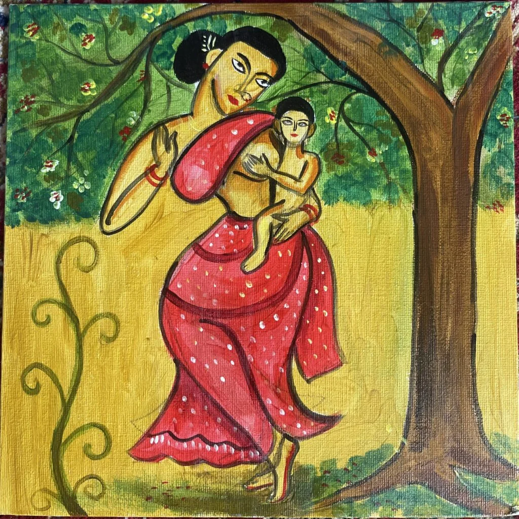 Mother with Her Child — view 2