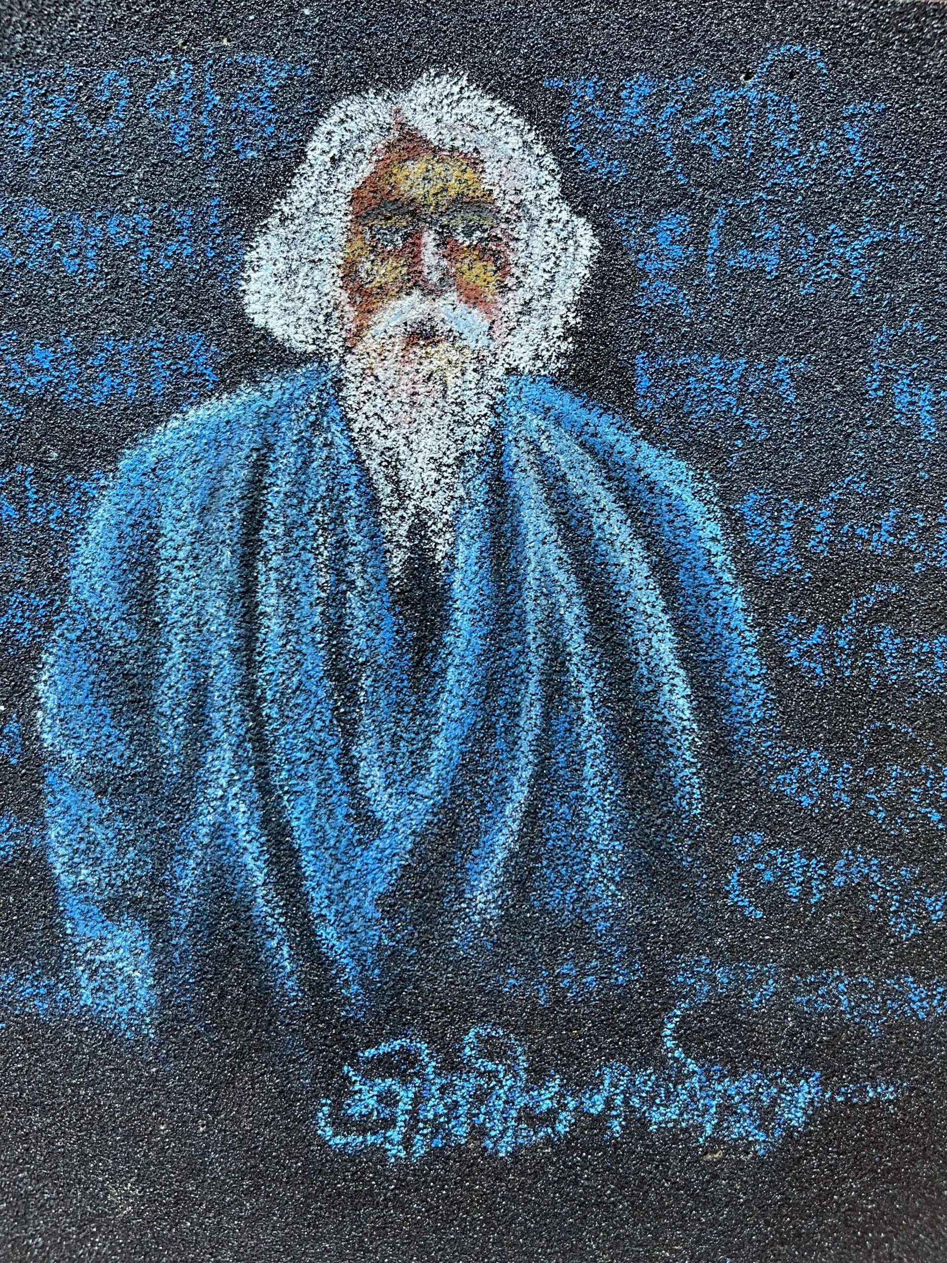 Opera creativa che evoca il legame di Tagore con la natura e le emozioni