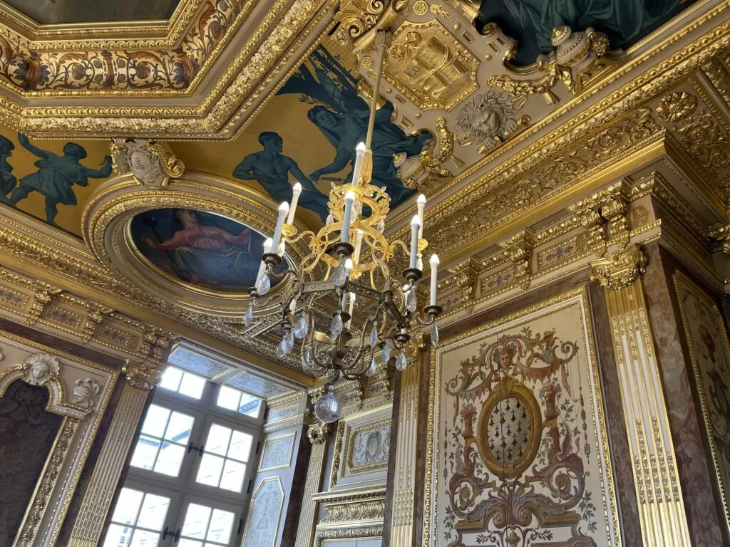 Dettaglio degli interni del Parlamento di Bretagna
