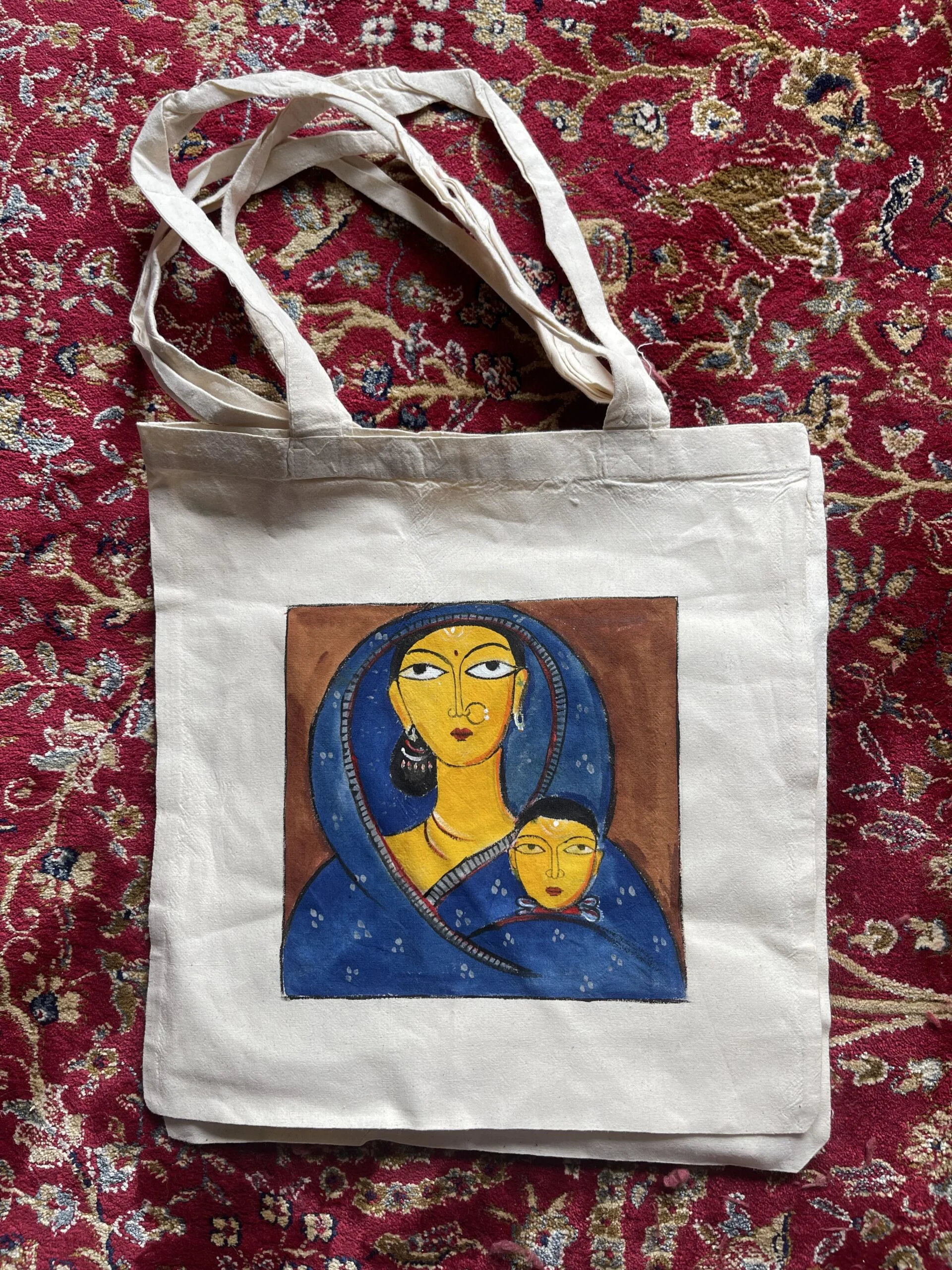 Libera il tuo stile: borsa tote dipinta a mano fai-da-te; Tutorial passo dopo passo